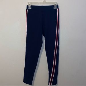 Blue, Read, and White H&M Leggings